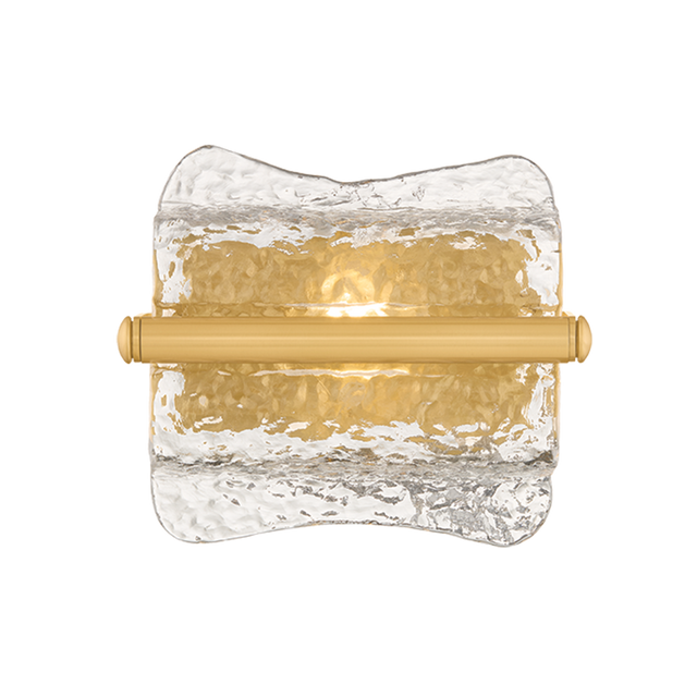 Hudson Valley Lighting Fosterdale AGED BRASS 8.25W x 10H Wall Sconce