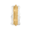 Hudson Valley Lighting Fosterdale AGED BRASS 8.25W x 18.75H Wall Sconce
