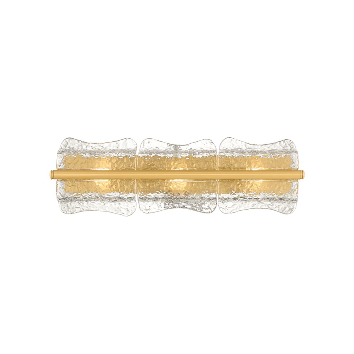 Hudson Valley Lighting Fosterdale AGED BRASS 8.25W x 27.5H Wall Sconce