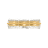 Hudson Valley Lighting Fosterdale AGED BRASS 8.25W x 27.5H Wall Sconce