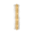 Hudson Valley Lighting Fosterdale AGED BRASS 8.25W x 36.25H Wall Sconce