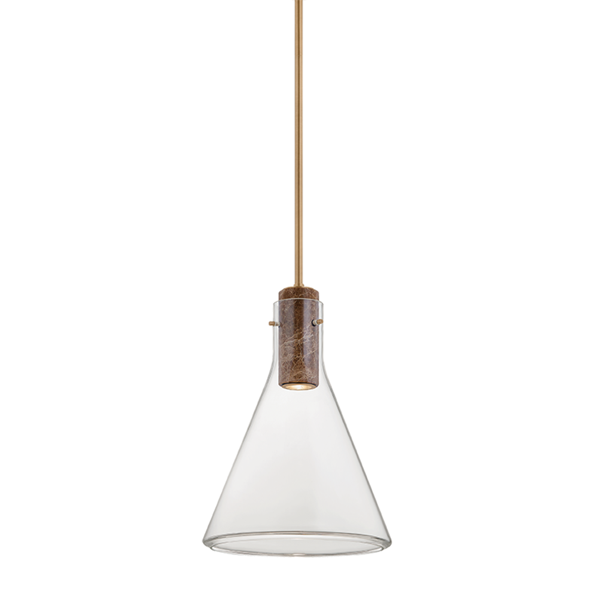 Hudson Valley Lighting West Hill PATINA BRASS 13.75W x 19.75H Pendant