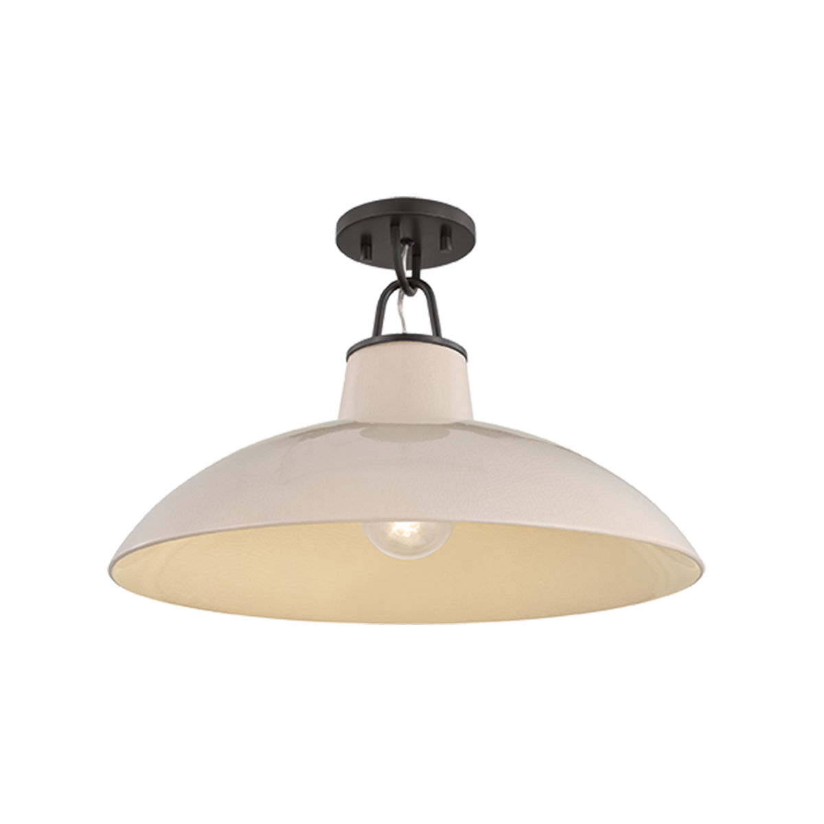 Hudson Valley Lighting Pottersville DISTRESSED BRONZE 18W x 11.5H Flush Mount
