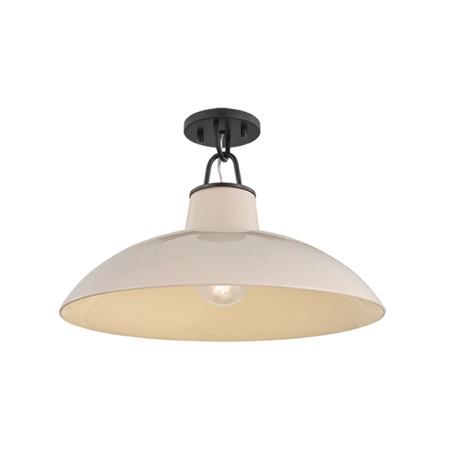 Hudson Valley Lighting Pottersville DISTRESSED BRONZE 18W x 11.5H Flush Mount
