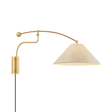 Hudson Valley Lighting Sylva AGED BRASS 20W x 21.25H Wall Sconce