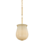 Hudson Valley Lighting Nevins AGED BRASS 10W x 18.75H Pendant