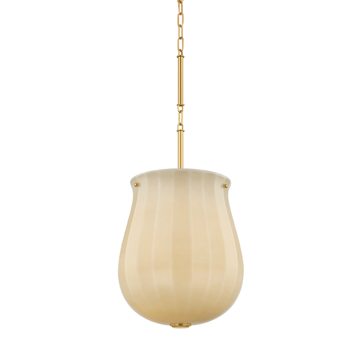 Hudson Valley Lighting Nevins AGED BRASS 14W x 22.75H Pendant