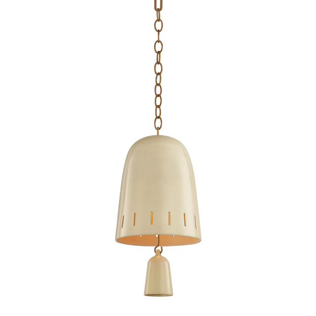 Hudson Valley Lighting Omi PATINA BRASS 9W x 17.5H Pendant