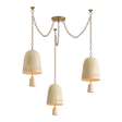 Hudson Valley Lighting Omi PATINA BRASS 36W x 17.5H Chandelier