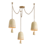 Hudson Valley Lighting Omi PATINA BRASS 36W x 17.5H Chandelier