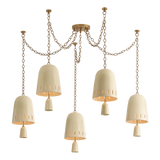 Hudson Valley Lighting Omi PATINA BRASS 50W x 17.5H Chandelier