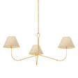 Hudson Valley Lighting Dekalb VINTAGE GOLD LEAF 48W x 21.75H Chandelier
