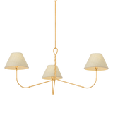 Hudson Valley Lighting Dekalb VINTAGE GOLD LEAF 48W x 21.75H Chandelier