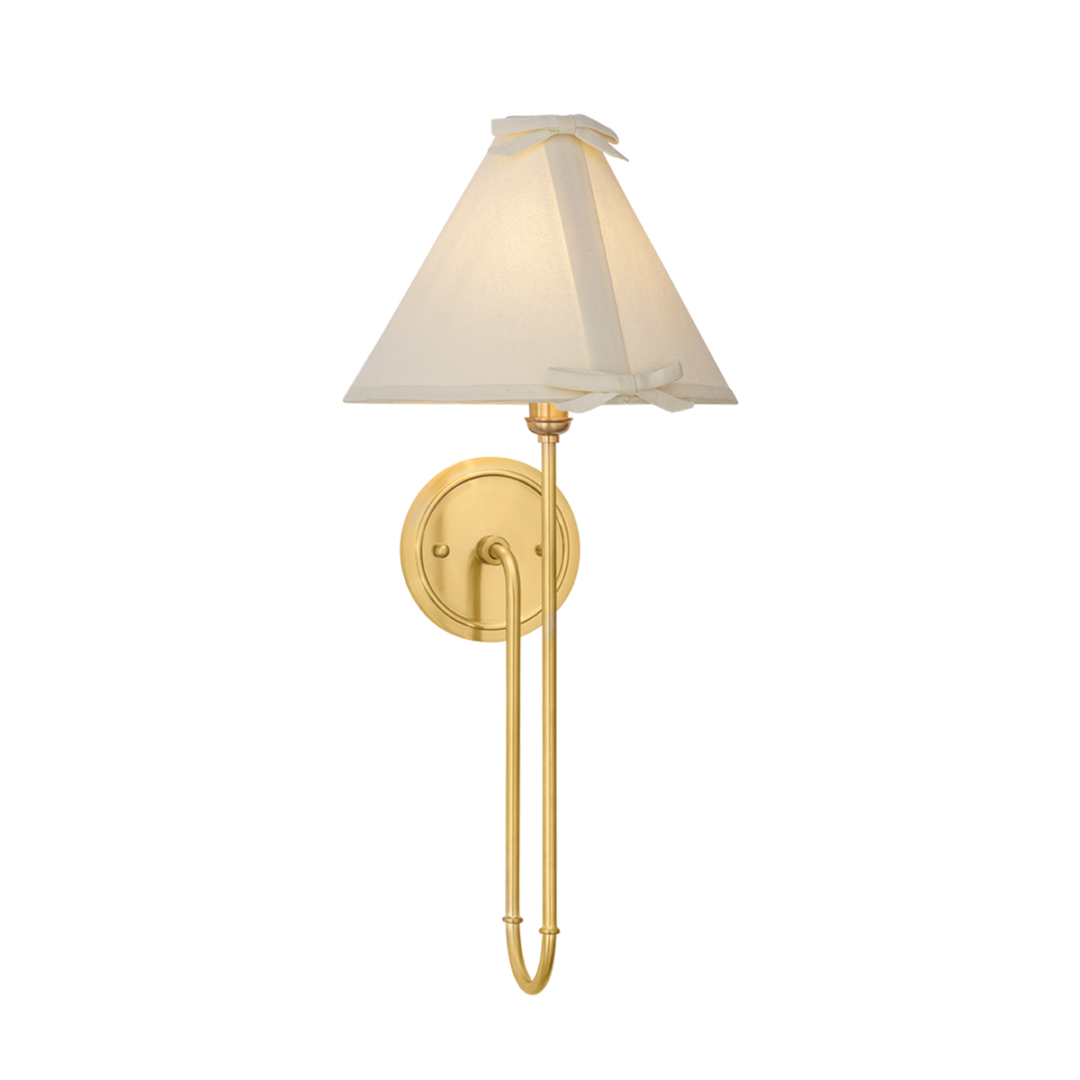 Hudson Valley Lighting Amity AGED BRASS 9.5W x 22.5H Wall Sconce