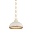 Hudson Valley Lighting Southfields AGED BRASS 10.25W x 7.5H Pendant