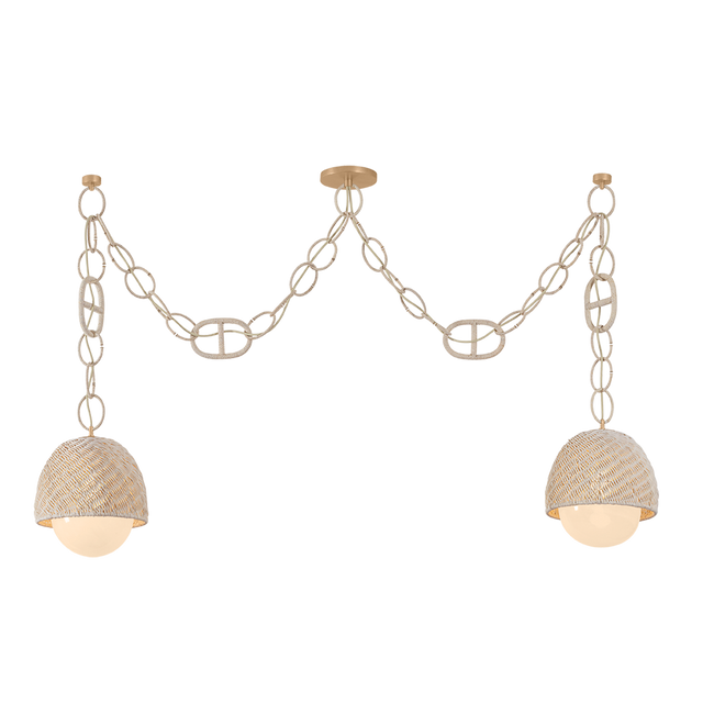 Corbett Lighting Piasu CHAMPAGNE LEAF 12.5W x 67.5L x 41.25H Lighting