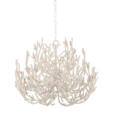 Corbett Lighting Allenhurst Cream Gesso 40W x 29.75H Chandelier