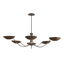 Hudson Valley Lighting Edenville OLD WORLD BRASS 70.5W x 16.75H Chandelier