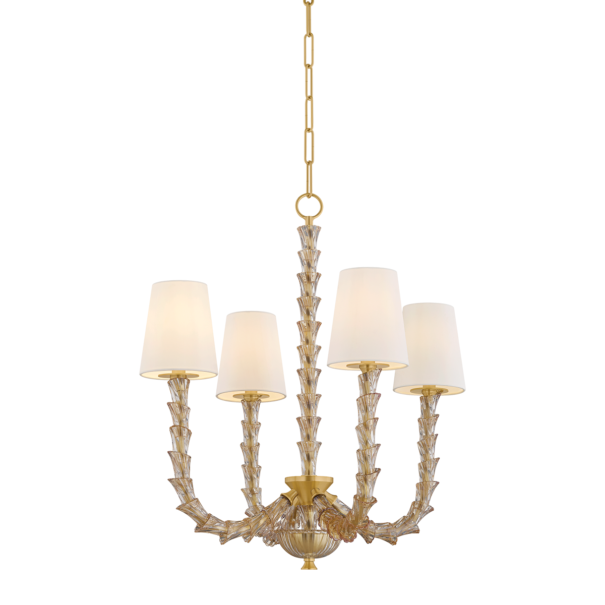 Hudson Valley Lighting Calumet AGED BRASS 25.75W x 24.75H Chandelier