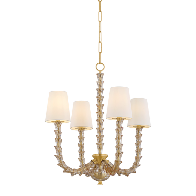 Hudson Valley Lighting Calumet AGED BRASS 25.75W x 24.75H Chandelier