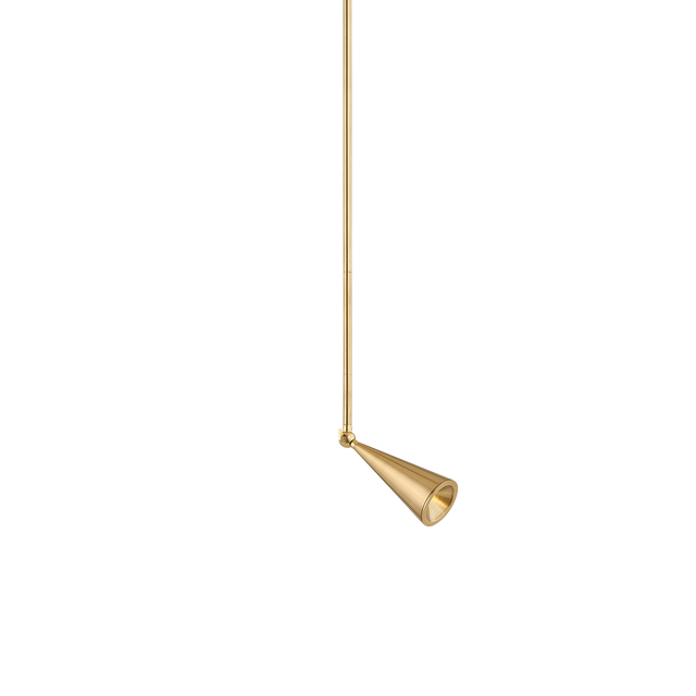 Hudson Valley Lighting Beechmont AGED BRASS 4.75W x 8H Flush Mount