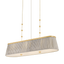 Hudson Valley Lighting Valeria AGED BRASS 48.75W x 10.25H Lighting