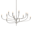 Hudson Valley Lighting Labra WARM SILVER LEAF 51.5W x 20.5H Chandelier