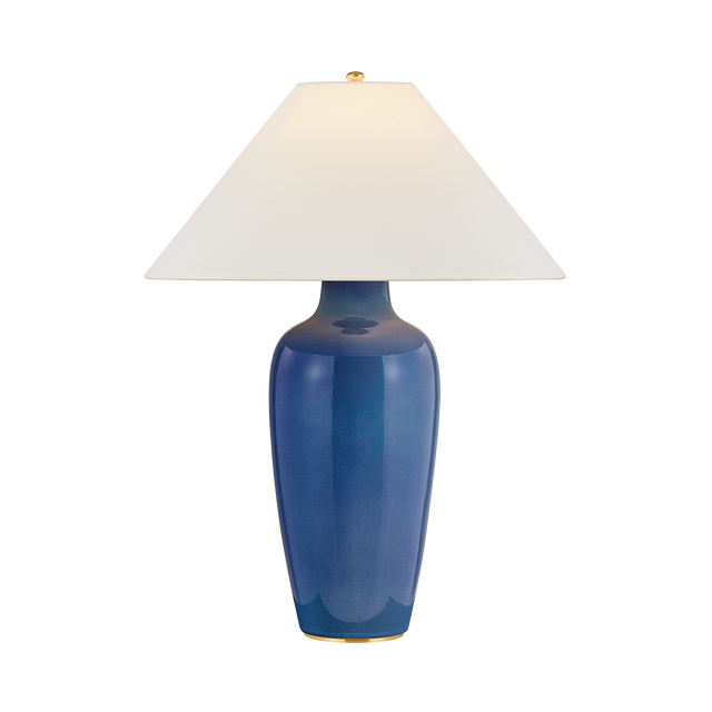 Hudson Valley Lighting Rhinelander AGED BRASS 22W x 30H Table Lamp