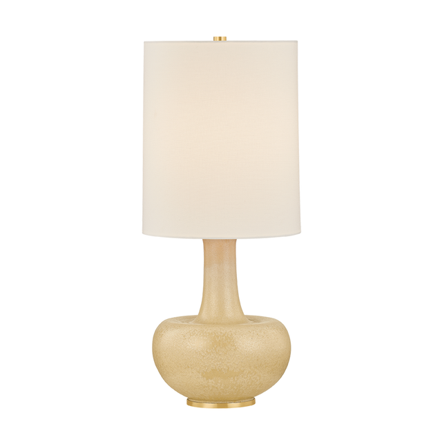 Hudson Valley Lighting Plum Point AGED BRASS 12W x 28H Table Lamp
