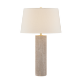 Hudson Valley Lighting Highland Mills AGED BRASS 18W x 29.25H Table Lamp