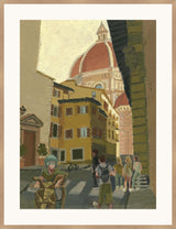 Surya All Roads Lead to Rome ALLR-002 33"H x 26"W x 1"D Art