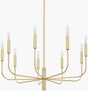 Surya Belden BLND-002 31"L x 31"W x 15"H Ceiling Lighting