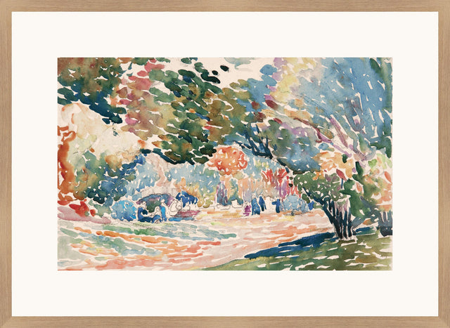 Surya Chromatic Landscape CHRO-003 20"H x 26"W x 1"D Art