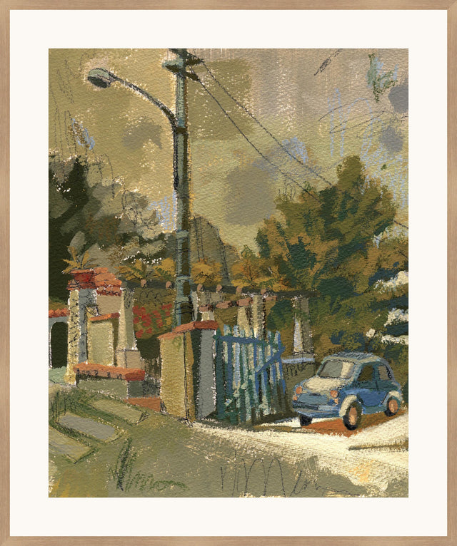 Surya Corner Post COPO-001 33"H x 28"W x 1"D Art