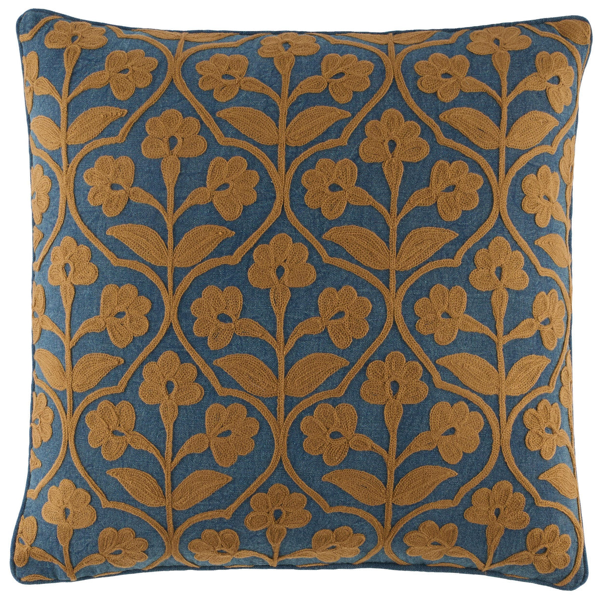 Livabliss Saint Germain EDSG-001 18"L x 18"W Pillow Cover