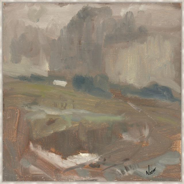 Surya Fields Near Appledore FIEL-001 36"H x 36"W x 2"D Art