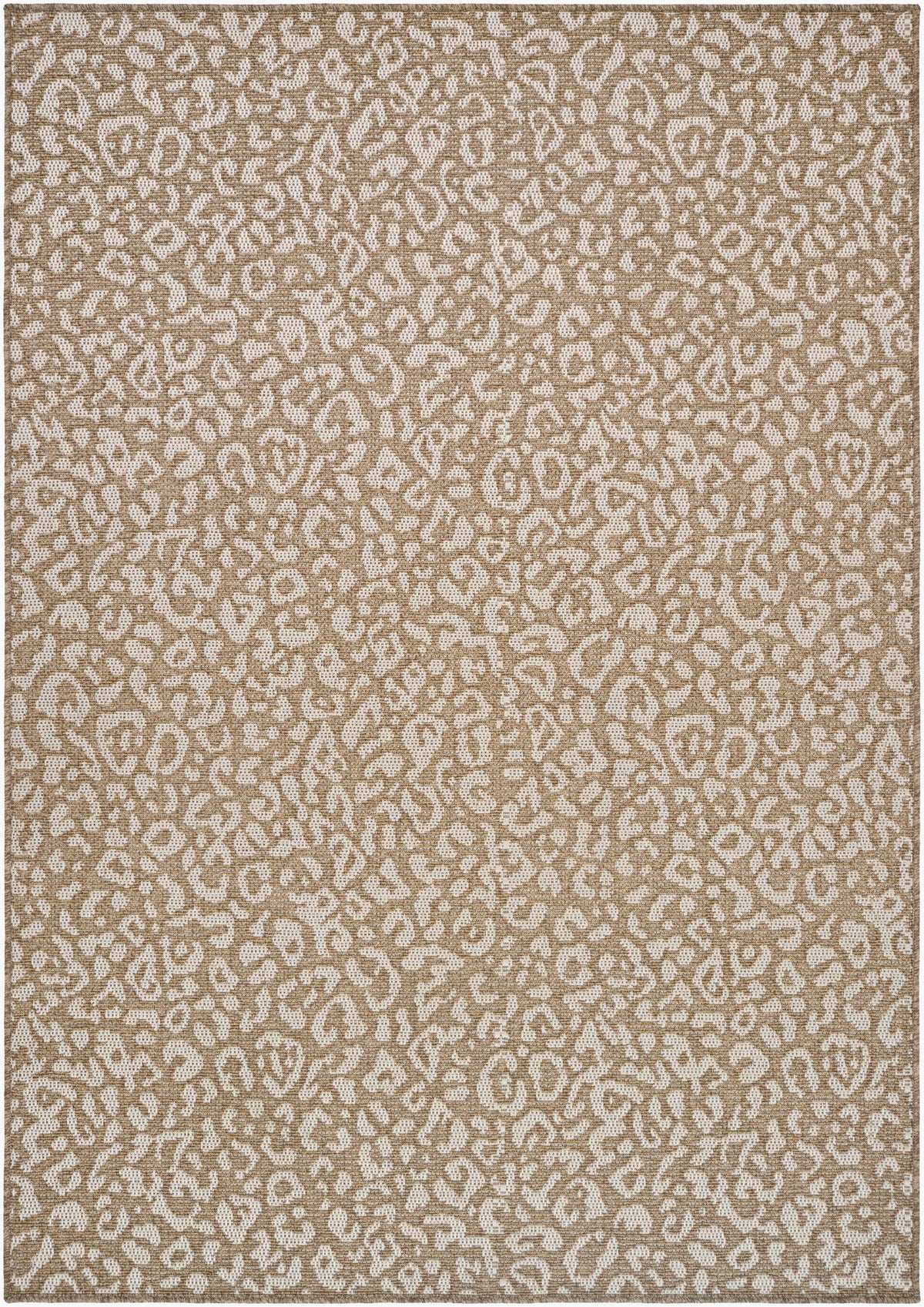 Livabliss Portafina Giaguaro White 7'10" x 9'10" Machine Woven Rug