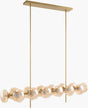 Surya Helion HLON-002 9"L x 49"W x 16"H Ceiling Lighting