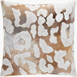 Surya Leopard LEOPARD SNOW PILLOW 18"L x 18"W Pillow