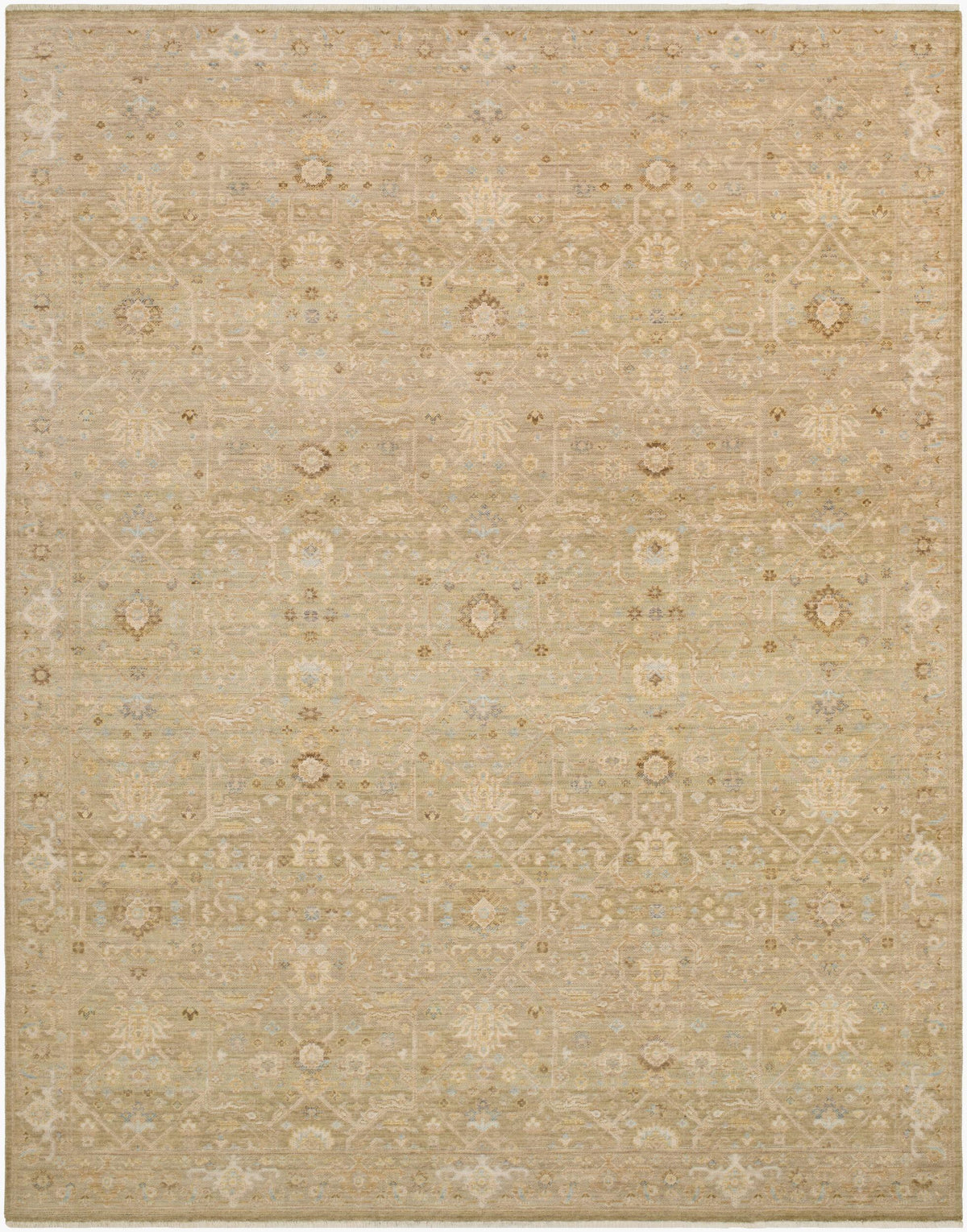 Surya Meander Line MDZ-2303 2'6" x 10' Machine Woven Rug