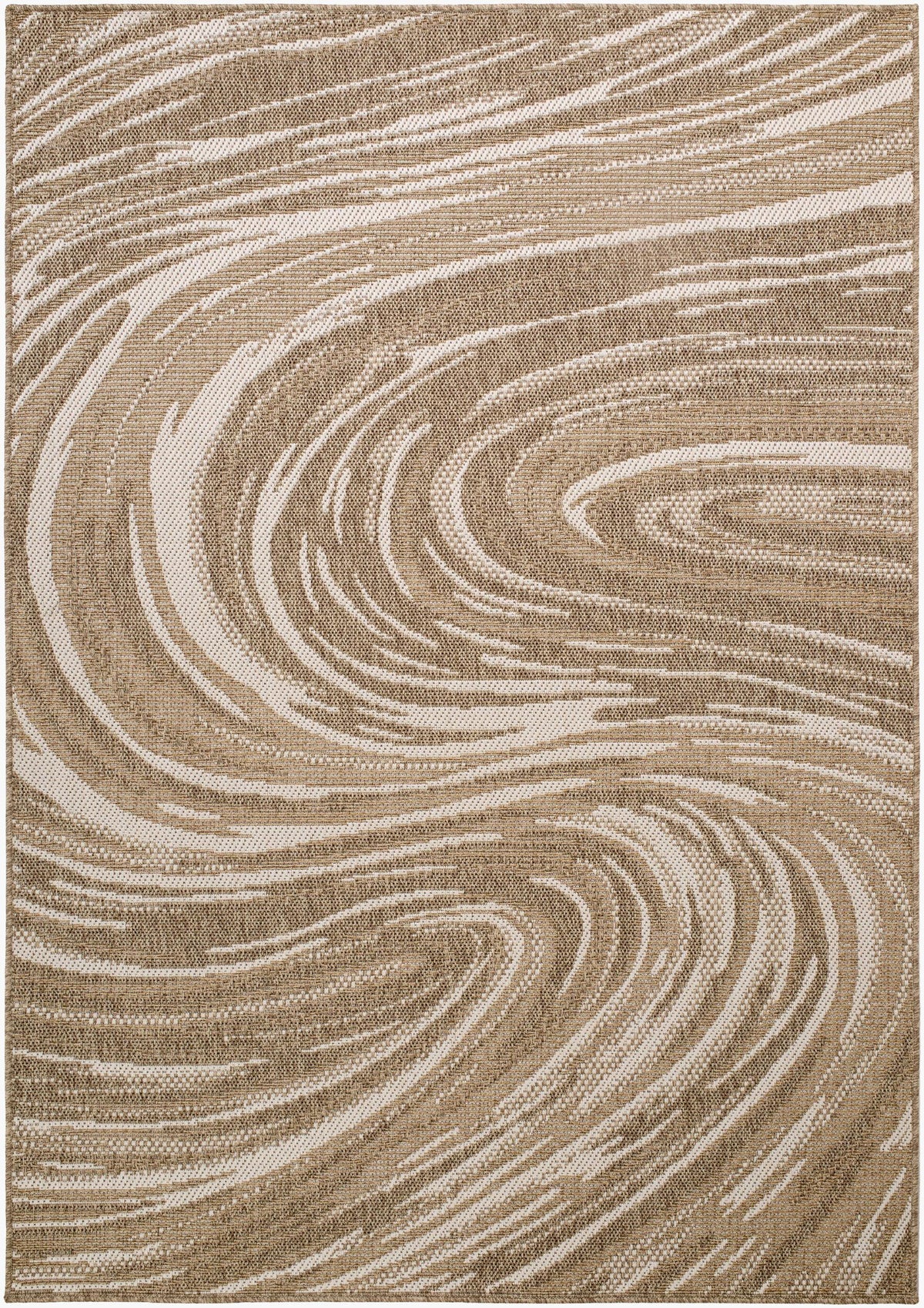 Livabliss Portafina Marea Neutral 5'3" x 7'3" Machine Woven Rug