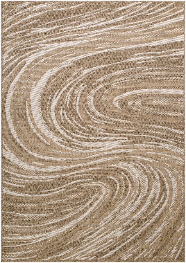 Livabliss Portafina Marea Neutral 6'7" x 9'4" Machine Woven Rug