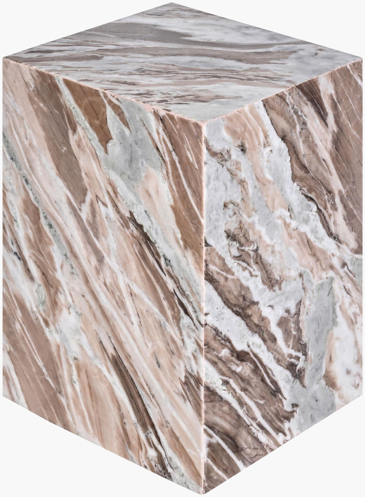 Surya Metier METI-006 20"H x 14"W x 14"D Accent Table
