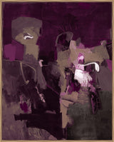 Surya Midnight Plum MIDN-001 61"H x 49"W x 2"D Art