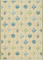 Livabliss Gabana Ogee By The Sea Sand 6'7" x 9'4" Machine Woven Rug