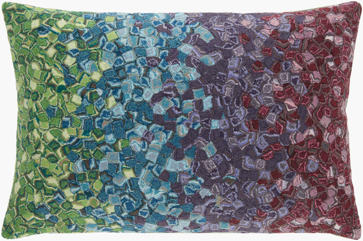 Surya Ombre Fossette OMBRE FOSSETTE SUCCULENT PILLOW 18"L x 18"W Pillow Cover