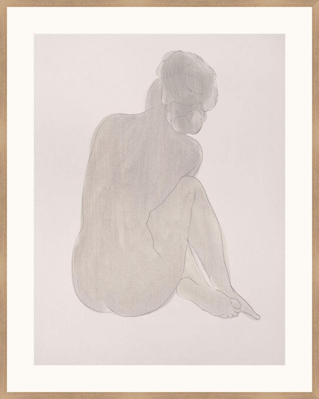 Surya Pale Figure PALE-001 34"H x 28"W x 1"D Art