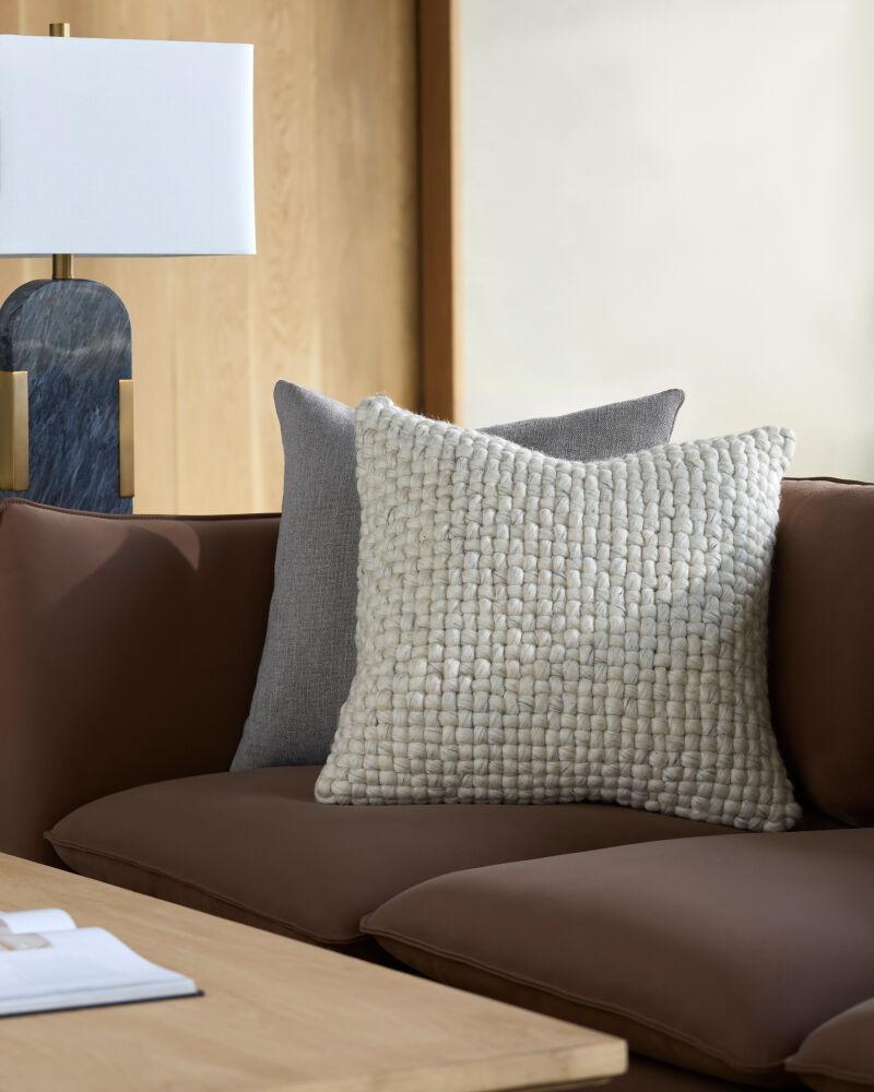 Surya Pansy PNY-002 13"L x 21"W Pillow