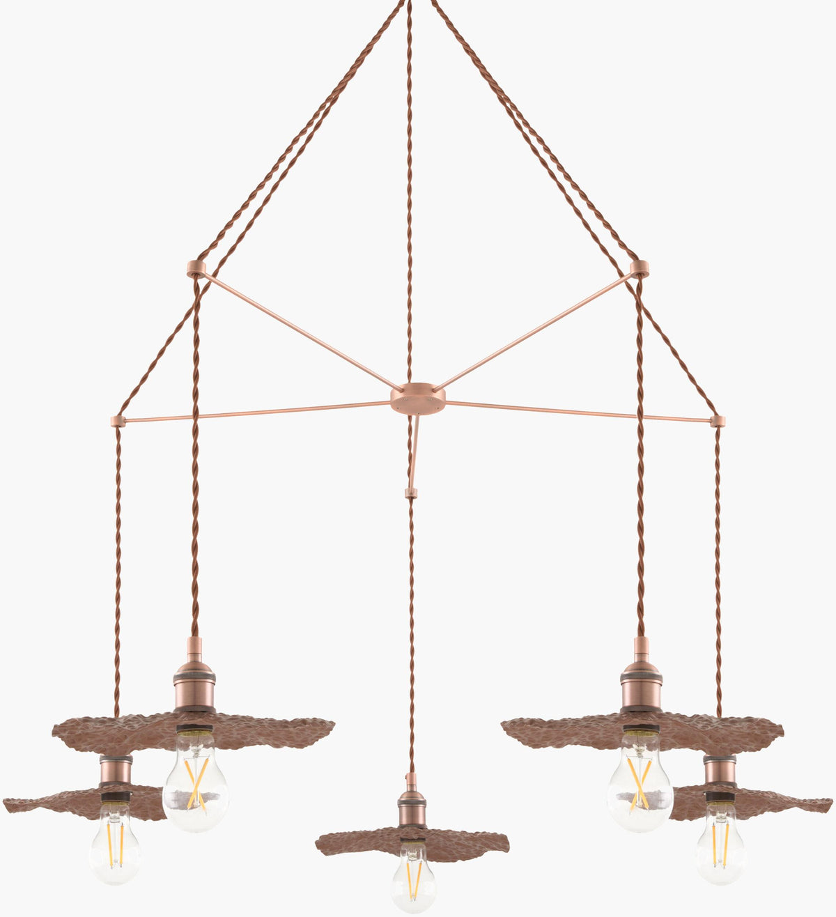 Surya Ravon RVON-001 38"L x 38"W x 76"H Ceiling Lighting