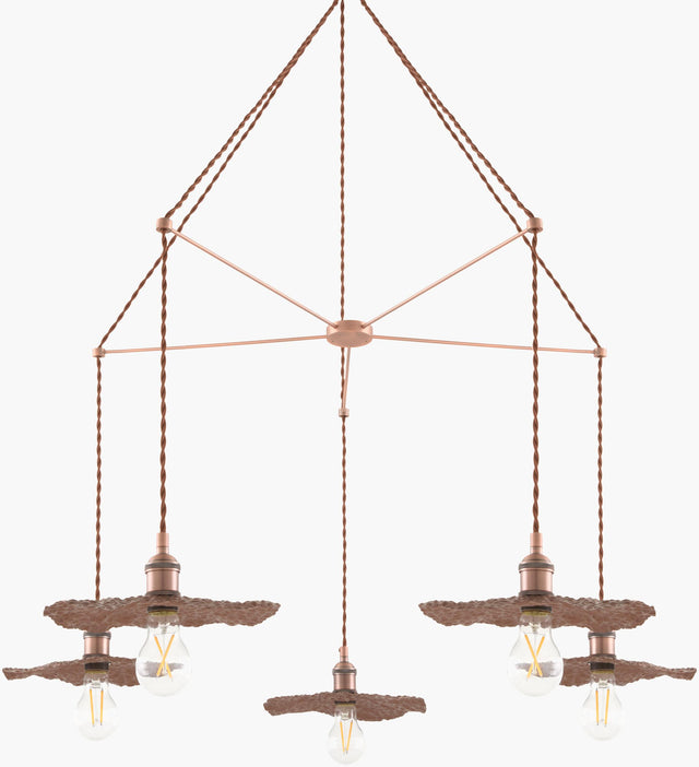 Surya Ravon RVON-001 38"L x 38"W x 76"H Ceiling Lighting